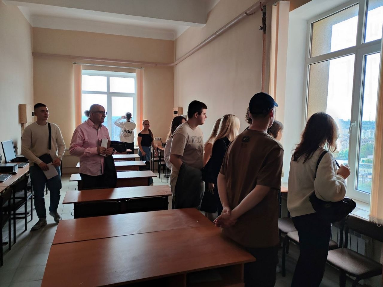Студенти під час Дня посвячення у Каразінському університеті