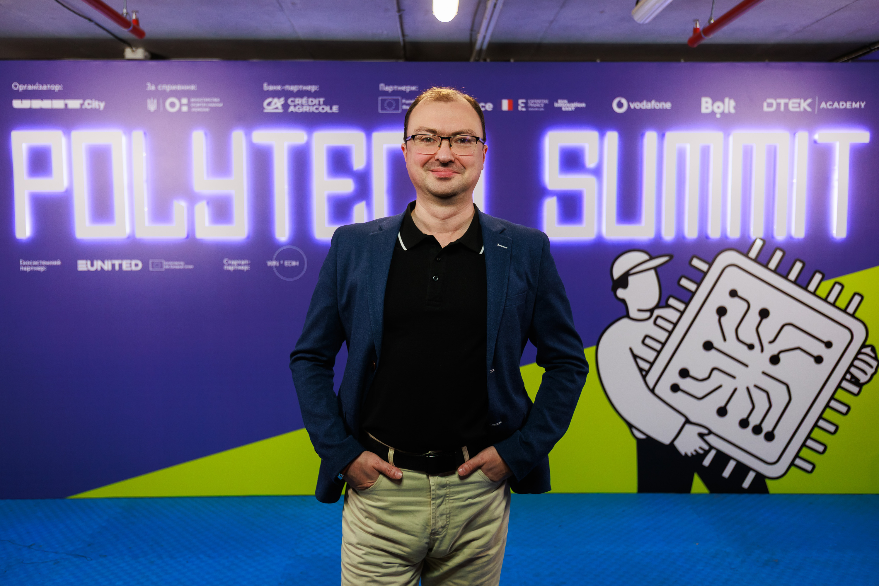 Dmytro Dobrovolskyi at PolyTECH SUMMIT 2025